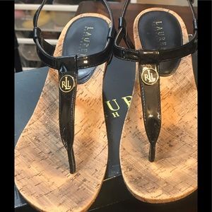 Ralph Lauren Cork Wedge